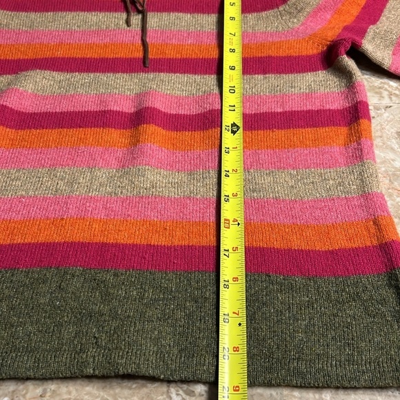 Y2K American Eagle Outfitters,Lambswool sweater,pull over,striped,boho EC - Picture 11 of 14